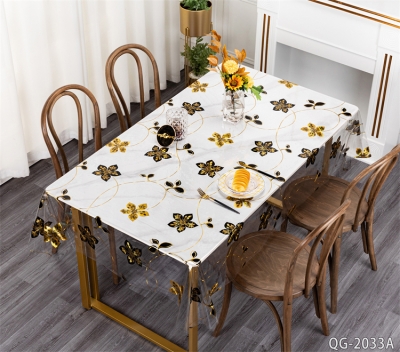 PVC laser tablecloth table cloth