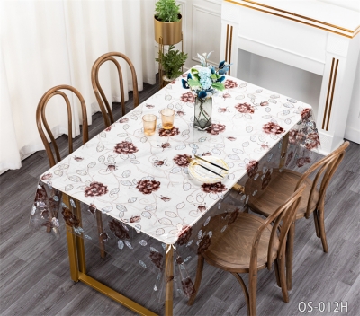 PVC laser tablecloth table cloth