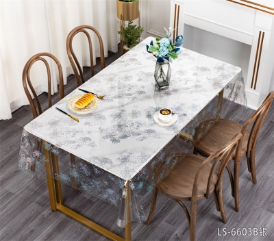 PVC laser tablecloth table cloth