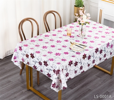 PVC laser tablecloth table cloth