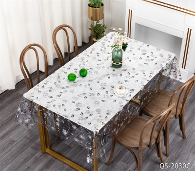 PVC laser tablecloth table cloth