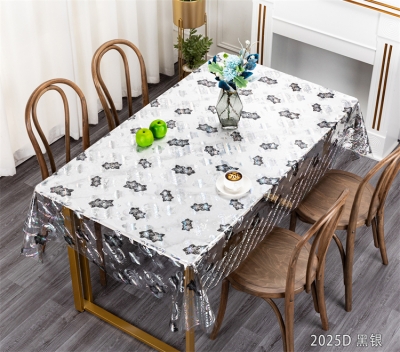  PVC laser tablecloth table c...