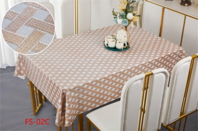 137cm Vinyl PVC tablecloth t...