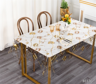 PVC laser tablecloth table cloth