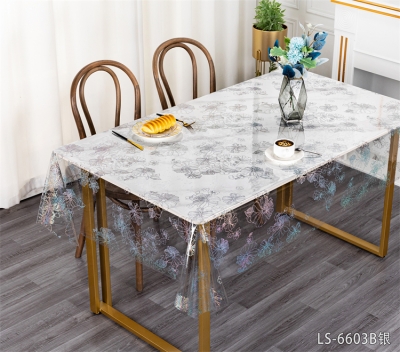 PVC laser tablecloth table cloth