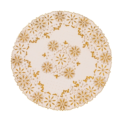 PVC table mats placemats round 38cm