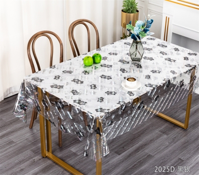 PVC laser tablecloth table cloth