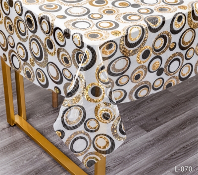 PVC laser tablecloth table cloth